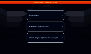 Seo-analyzator.cz thumbnail