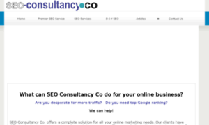 Seo-consultancy.co thumbnail