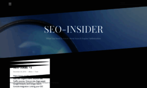 Seo-insider.com thumbnail