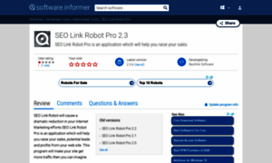 Seo-link-robot-pro.software.informer.com thumbnail