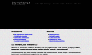 Seo-marketing.lt thumbnail