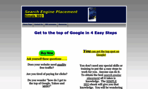 Seo-searchengineplacement.com thumbnail