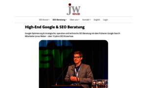 Seo.jonasweber.com thumbnail