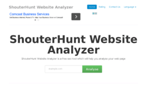 Seoanalysis.shouterhunt.com thumbnail