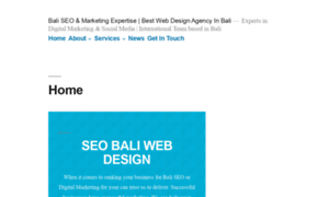 Seobaliwebdesign.com thumbnail