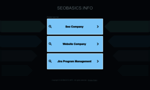 Seobasics.info thumbnail