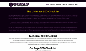 Seochecklist.us thumbnail