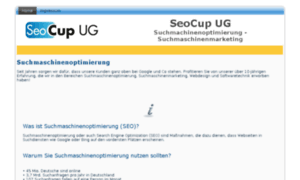 Seocup.de thumbnail