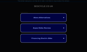 Seocycle.co.uk thumbnail