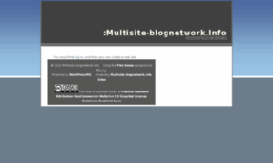 Seodo.multisiteblognetworks.net thumbnail