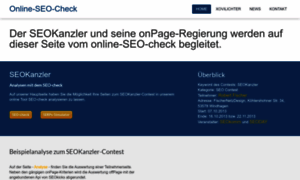 Seokanzler.online-seo-check.de thumbnail