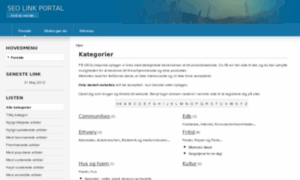 Seolinkportal.dk thumbnail