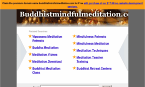 Seomanga.buddhistmindfulmeditation.com thumbnail