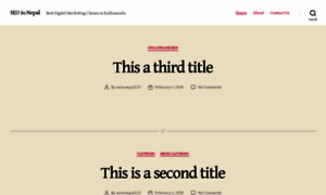 Seoservicesnepal.wordpress.com thumbnail