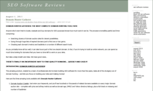 Seosoftwarereviews.info thumbnail