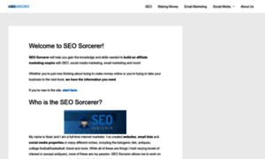 Seosorcerer.com thumbnail