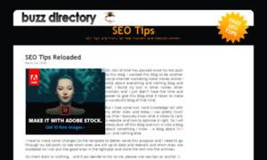 Seotips.buzz-directory.com thumbnail