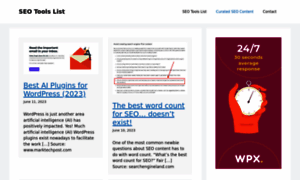 Seotoolslist.com thumbnail