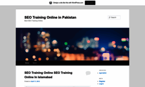 Seotrainingonlineinpakistan.wordpress.com thumbnail