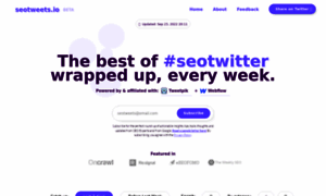 Seotweets.io thumbnail