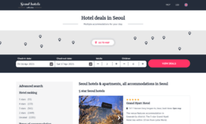 Seoulhotelspage.com thumbnail