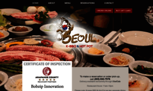 Seoulkoreanbbq.com thumbnail