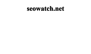 Seowatch.net thumbnail