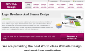 Seowebsitedesign.in thumbnail