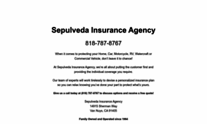 Sepulvedainsuranceagency.com thumbnail