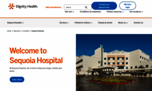 Sequoiahospital.com thumbnail