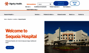 Sequoiahospital.org thumbnail