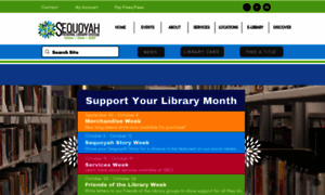 Sequoyahregionallibrary.org thumbnail