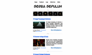 Serba-sepuluh.blogspot.com thumbnail