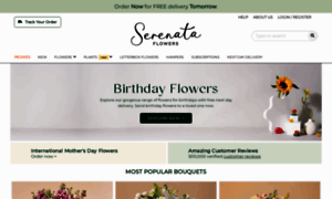 Serenataflowers.com thumbnail