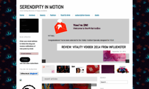 Serendipityinmotion.wordpress.com thumbnail