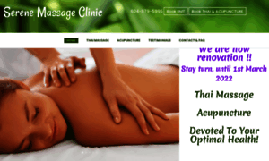 Serenemassagetherapy.ca thumbnail