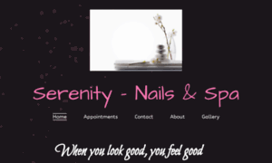 Serenity-nails.com thumbnail