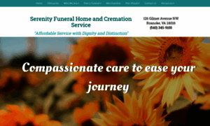 Serenityfuneralhome.net thumbnail