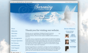 Serenityfuneralhomear.com thumbnail