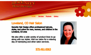 Serenityhairdesign.com thumbnail