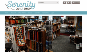 Serenityquiltshop.com thumbnail