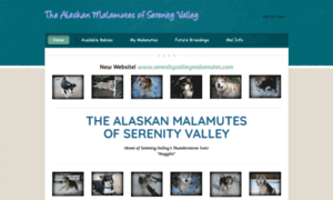 Serenityvalleymalamutes.weebly.com thumbnail