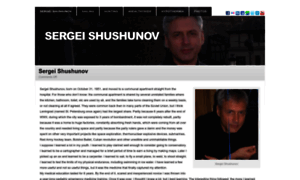 Sergeishushunov.com thumbnail