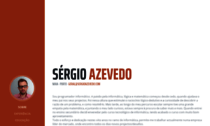 Sergioazevedo.com thumbnail