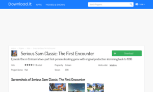 Serious-sam-classic-the-first-encounter.jaleco.com thumbnail