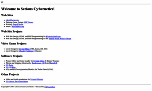 Seriouscybernetics.net thumbnail
