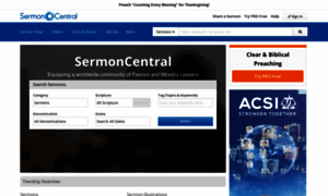 Sermoncentral.com thumbnail