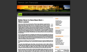 Sermonjamtranscript.wordpress.com thumbnail