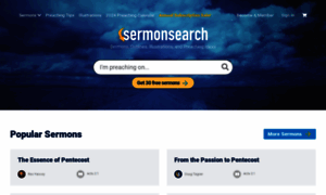 Sermonsearch.com thumbnail