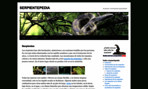 Serpientepedia.com thumbnail